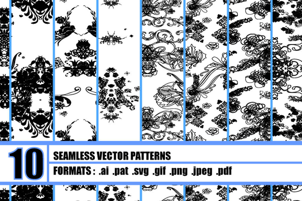Free!It can be used for anything such as posters and books!Pattern collection that can be used in more than 350 illustrators [ai / material / vector]