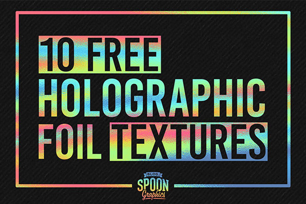 【Free】Easy to use10 rainbow hologram textures!【Designer DL Required/ Gold, Silver, Grade, Plating】
