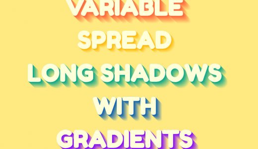 I can make it with CSS!16 text shadow effects like logos [Drop Shadow]