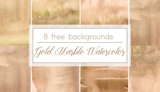 [Free commercial available] watercolor style gold background texture material 8 [marble (marble) wind / gold material]