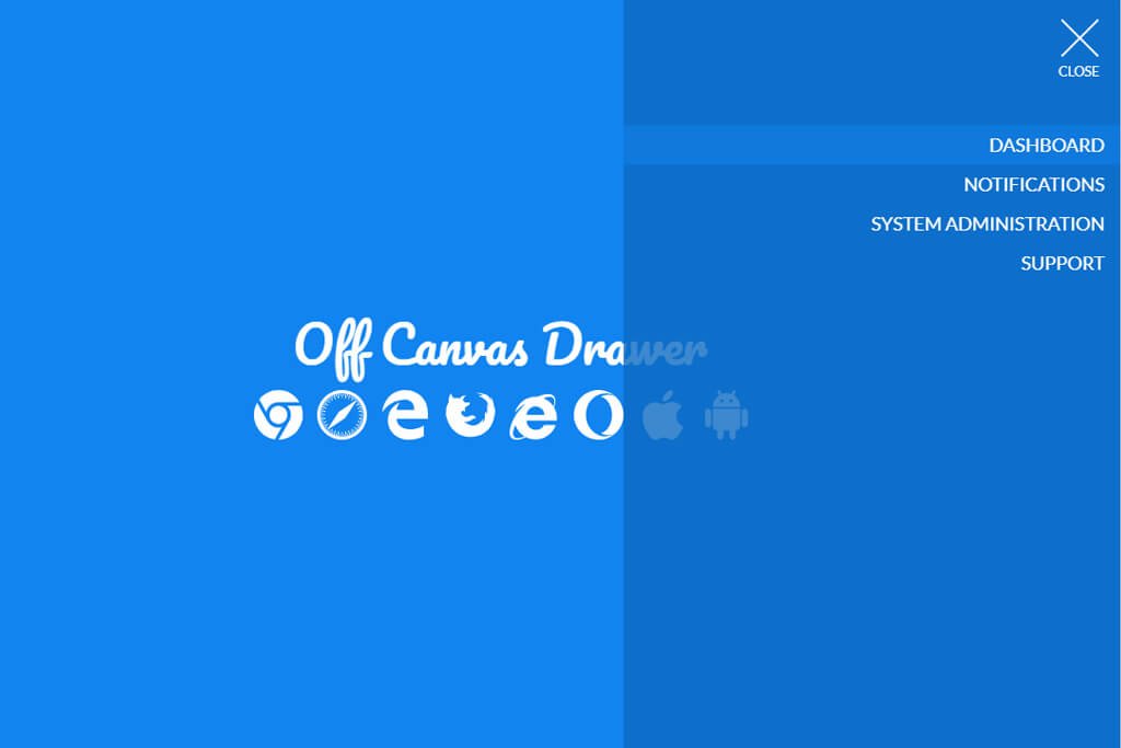 Cool Animation Drawer Menu 10 Selections That Can Be Easily