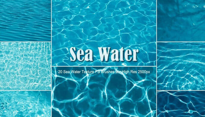 無料 水しぶき 波 水滴 泡などをイメージした水系のphotoshopエフェクトブラシ全160種 21年版 フリー素材 Webdesignfacts