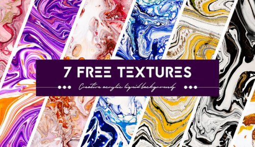[Free and commercial available] colorful acrylic liquid texture of marble pattern mixed with colored liquid [marble, spots, splash, whirlpool]